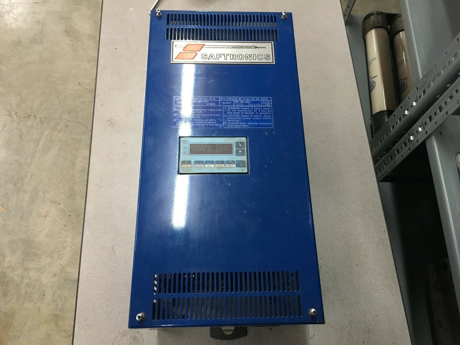 USED SAFTRONICS YASKAWA ELECTRIC DRIVE CIMR-H5.5G2.E-10