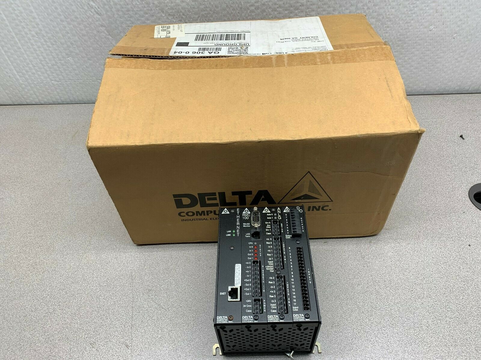 USED DELTA ETHERNET MOTION CONTROLLER RMC100-H1-D1-ENET