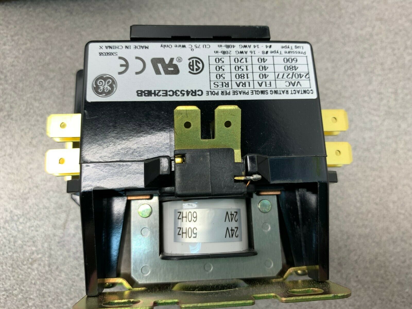 NEW IN BOX GE CONTACTOR CR453CE2HBB