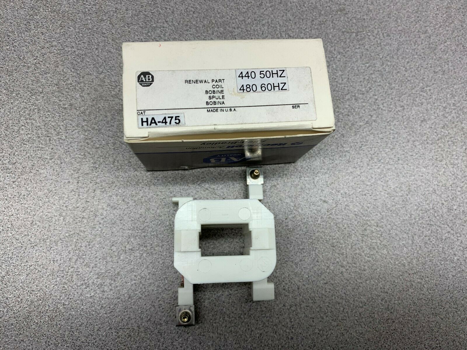 LOTS OF 2 NEW IN NON ORIGINAL BOX  ALLEN BRADLEY COIL HA-475