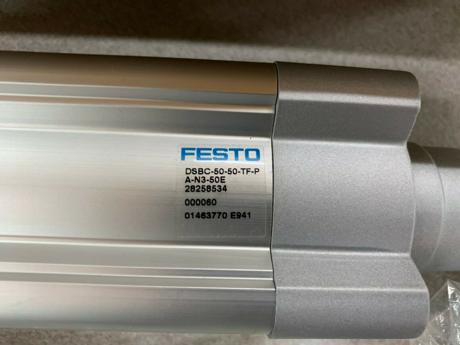 NEW FESTO PNEUMATIC CYLINDER DSBC-50-50-TF-PA-N3-50E WITH PARTS