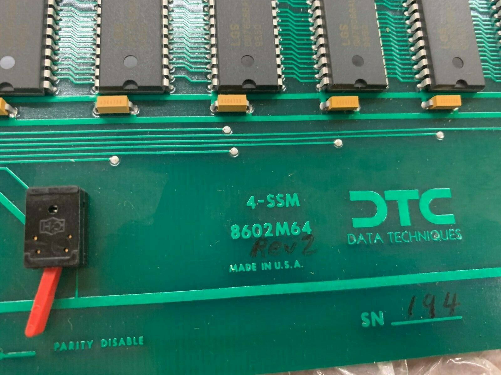 NEW NO BOX DTC 4-55M BOARD 8602M64