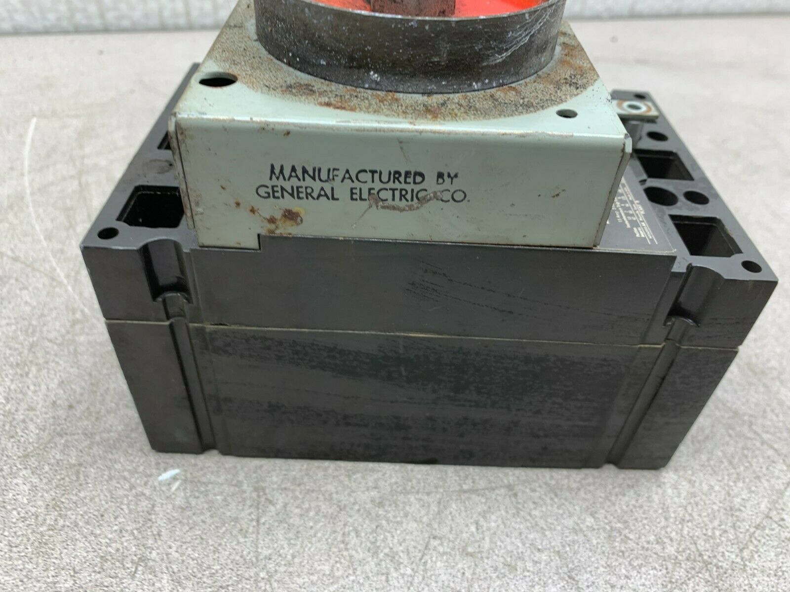 USED GENERAL ELECTRIC TEFR1 15 AMP 3 POLE  MOTOR CIRCUIT PROTECTOR TEC36015