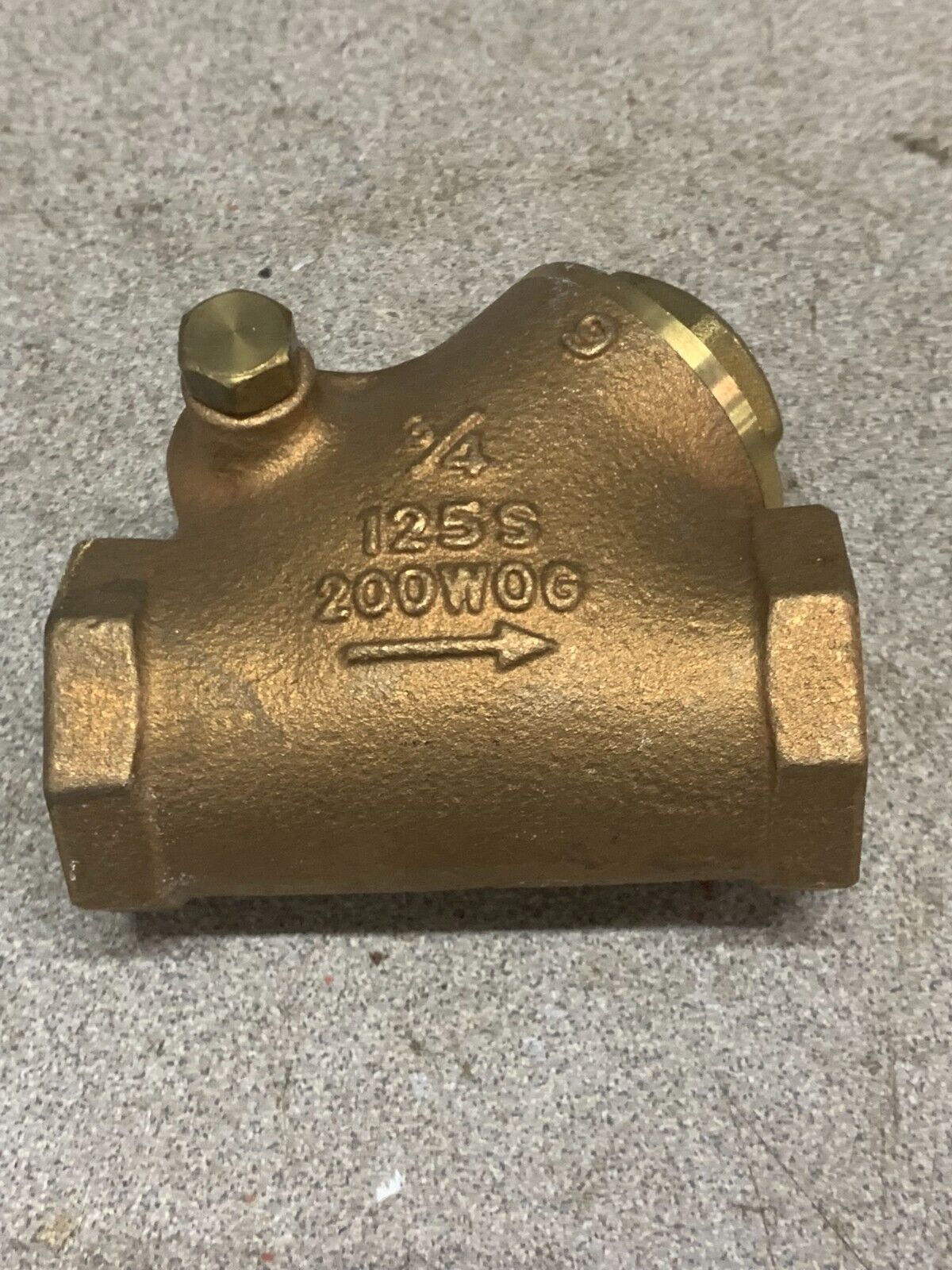 NEW NO BOX KITZ 3/4" CHECK VALVE 125S 200WOG