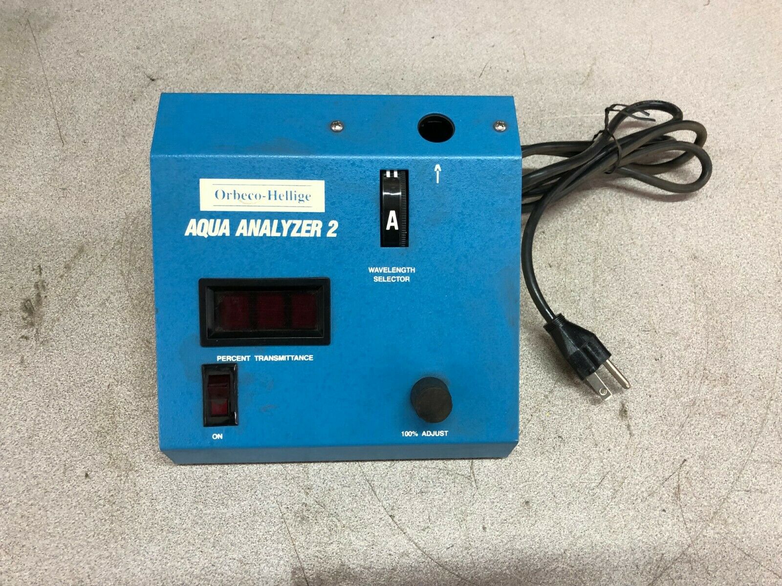 USED AQUA ANALYZER 2 ORBECO - HELLIGE 952-03