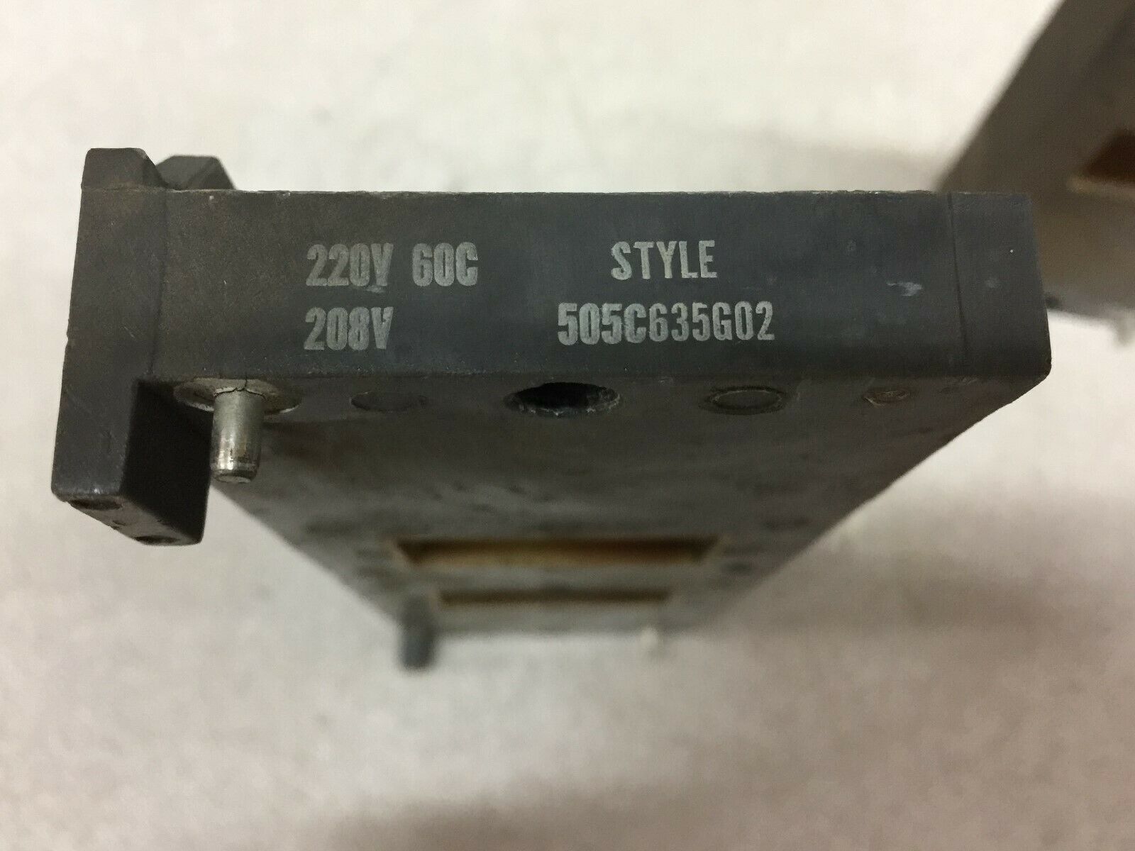 USED WESTINGHOUSE SIZE 3/4 COIL 220VAC STYLE 505C635G02