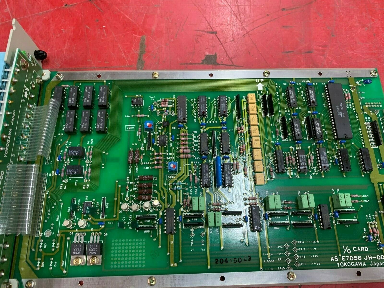 NEW NO BOX YOKOGAWA E7056JF-00 INPUT / OUTPUT CARD E7056MA