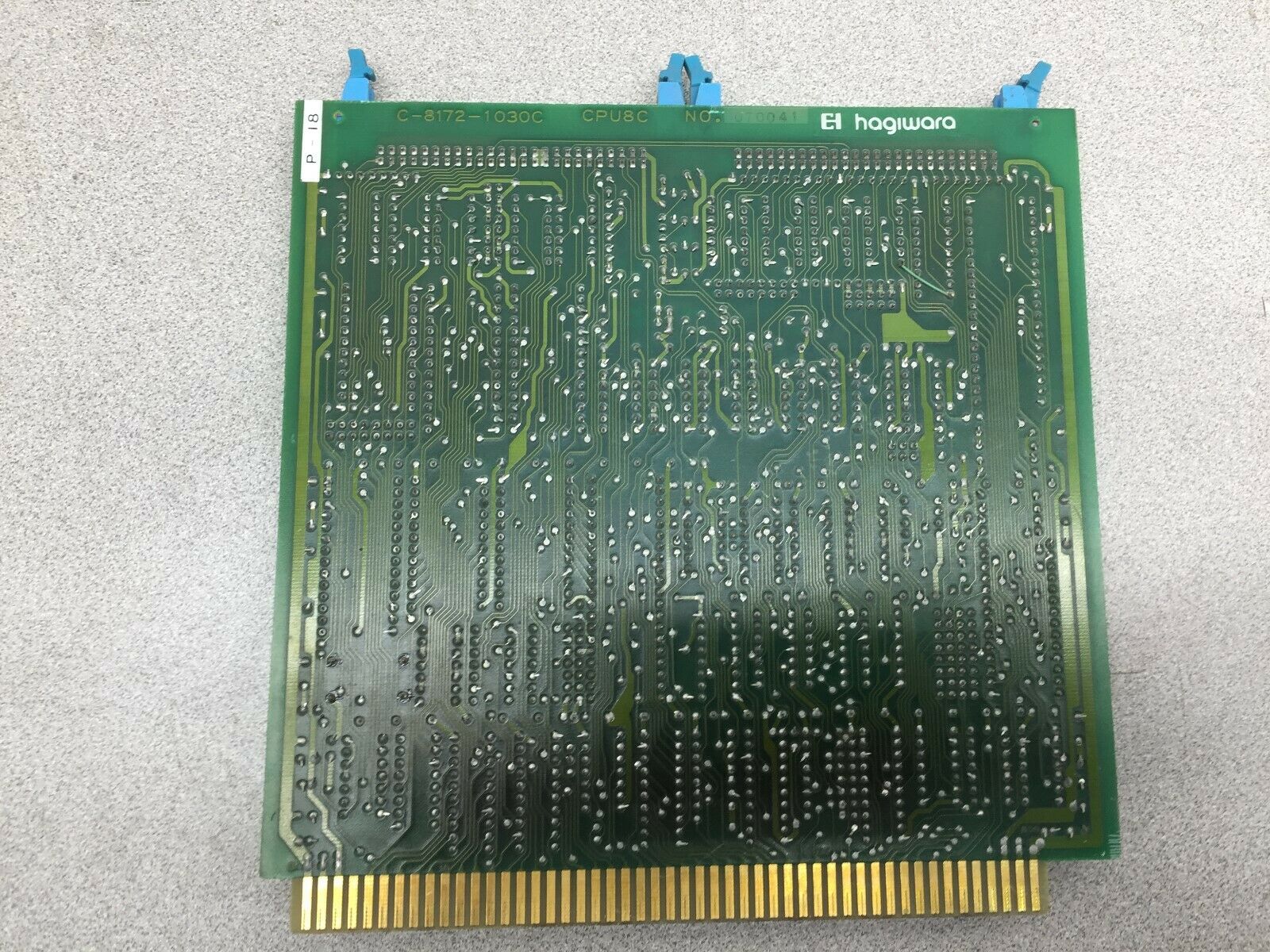 USED EL HAGIWARA CIRCUIT BOARD C-8172-1030C  CPU8C