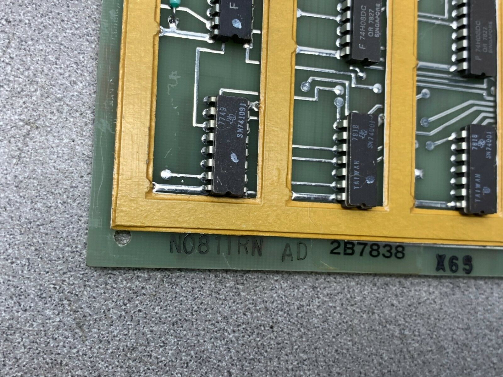 USED INVENSYS CIRCUIT BOARD N0811RN AD