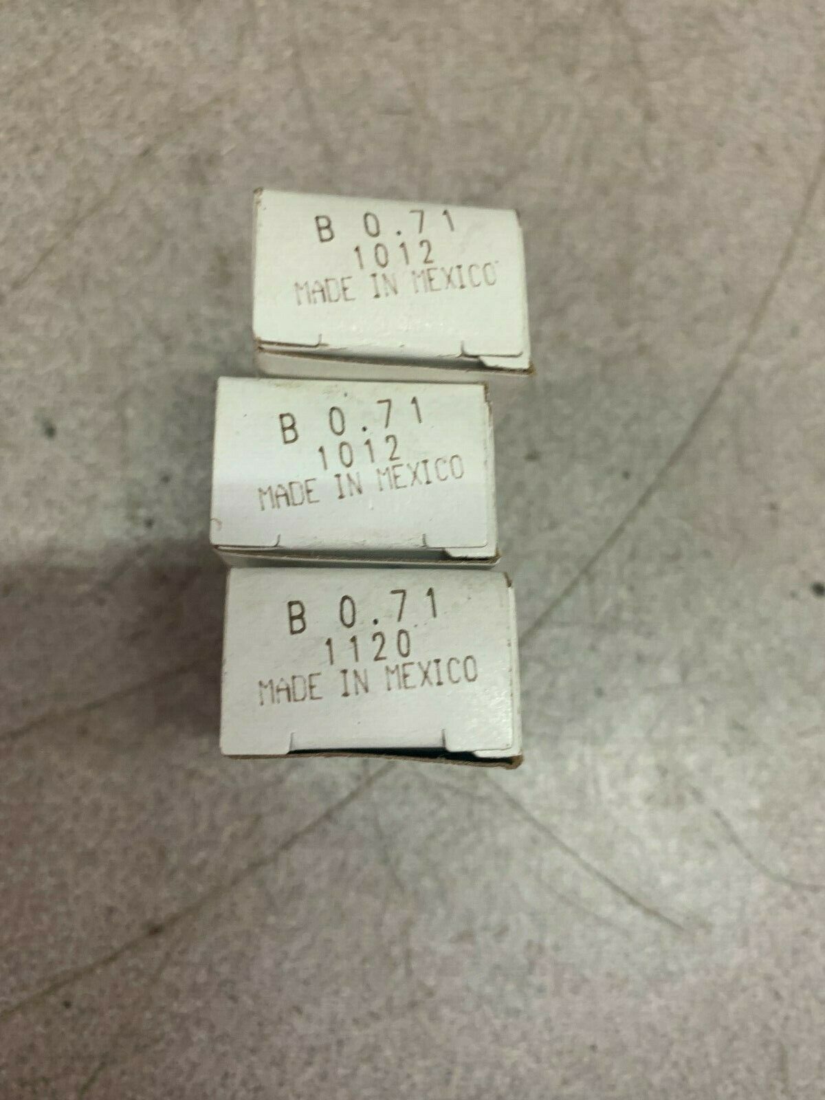 LOT OF 3 NEW IN BOX SQUARE D HEATER ELEMENT B0.71