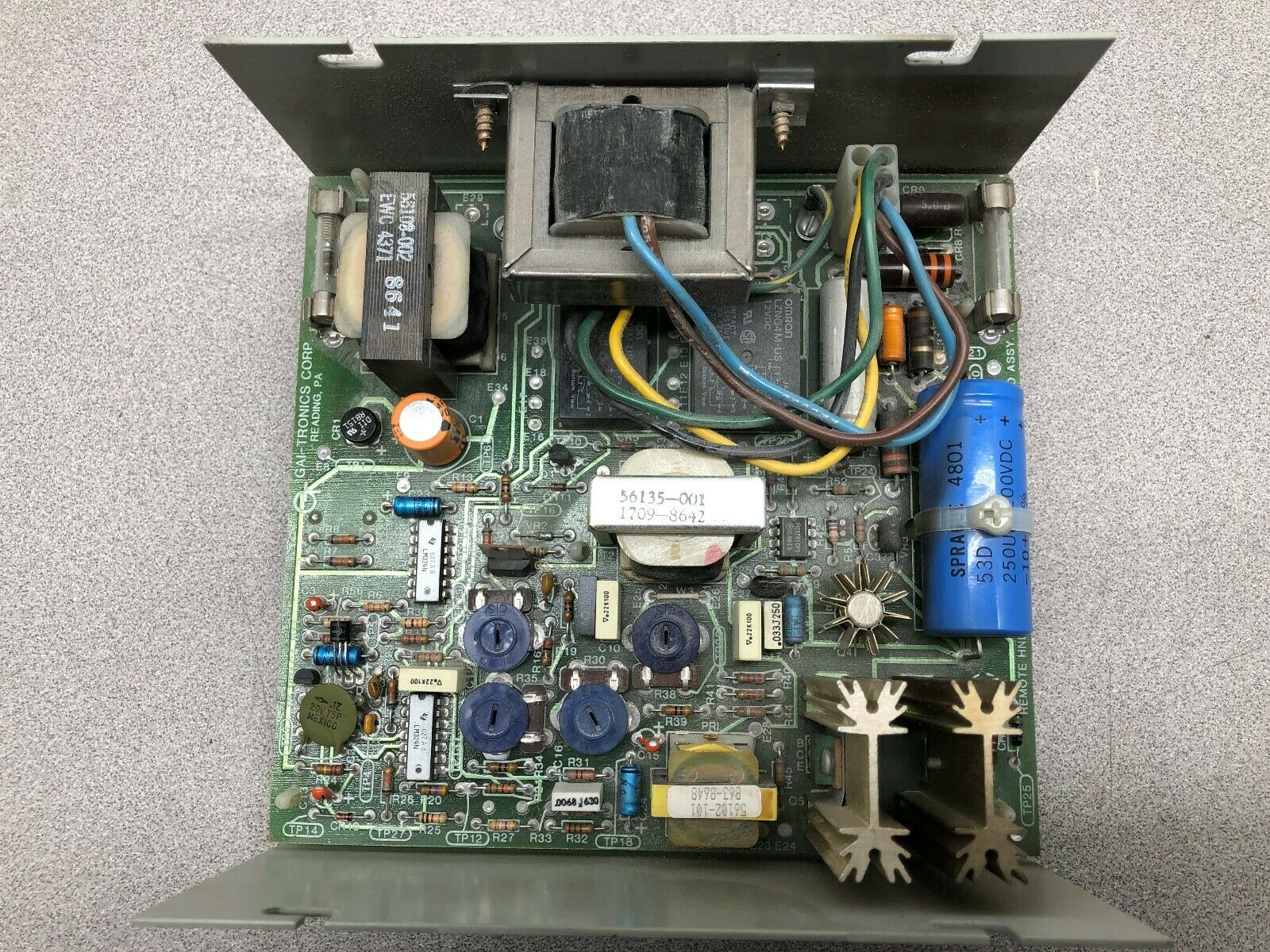 USED GAI-TRONICS PAGE/PARTY SYSTEM AMPLIFIER 25330-008