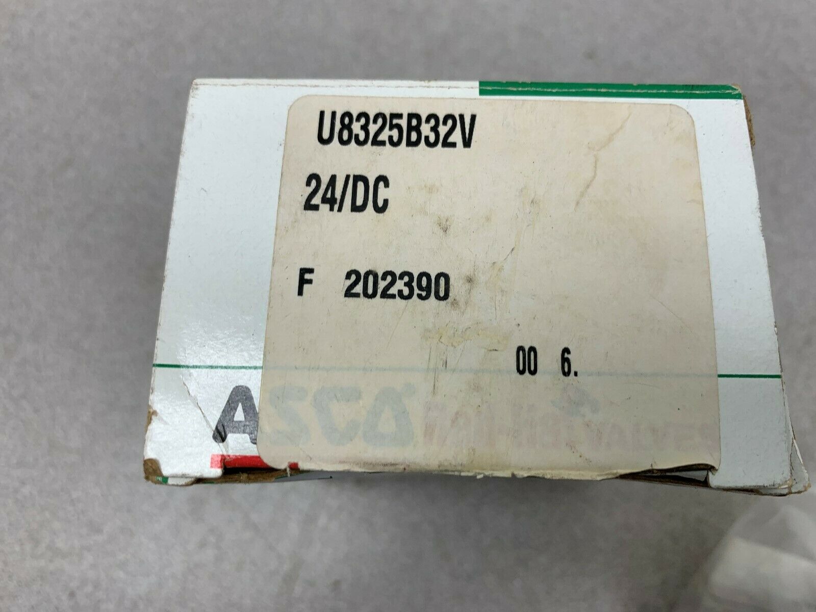 NEW NO BOX ASCO VALVE U8325B32V