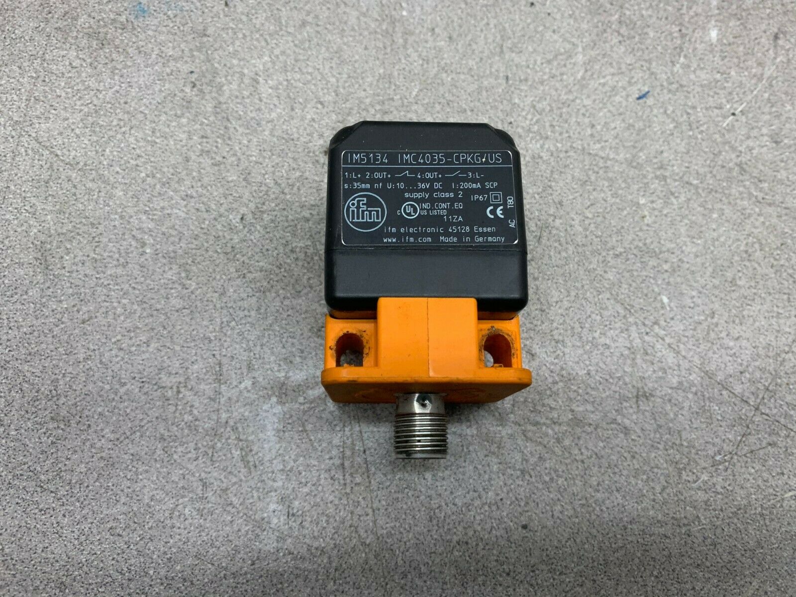 USED IFM SENSOR IMC4035-CPKG/US