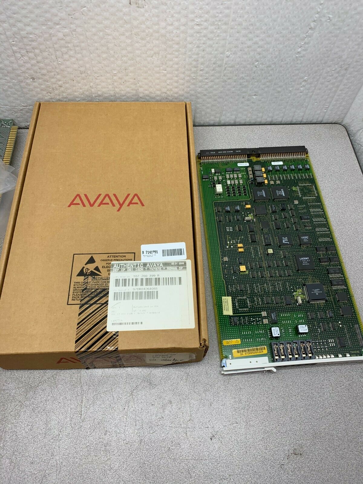 REFURBISHED AVAYA LUCENT INTERFACE BOARD TN767E DS1