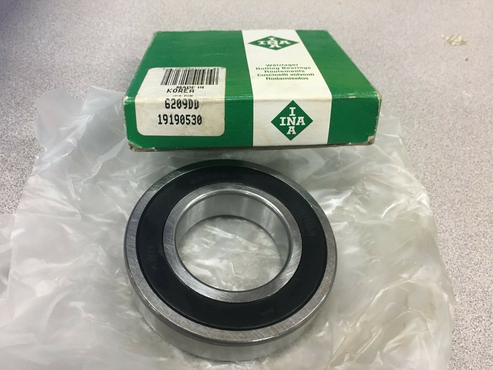 NEW IN BOX INA BEARING 6209DD