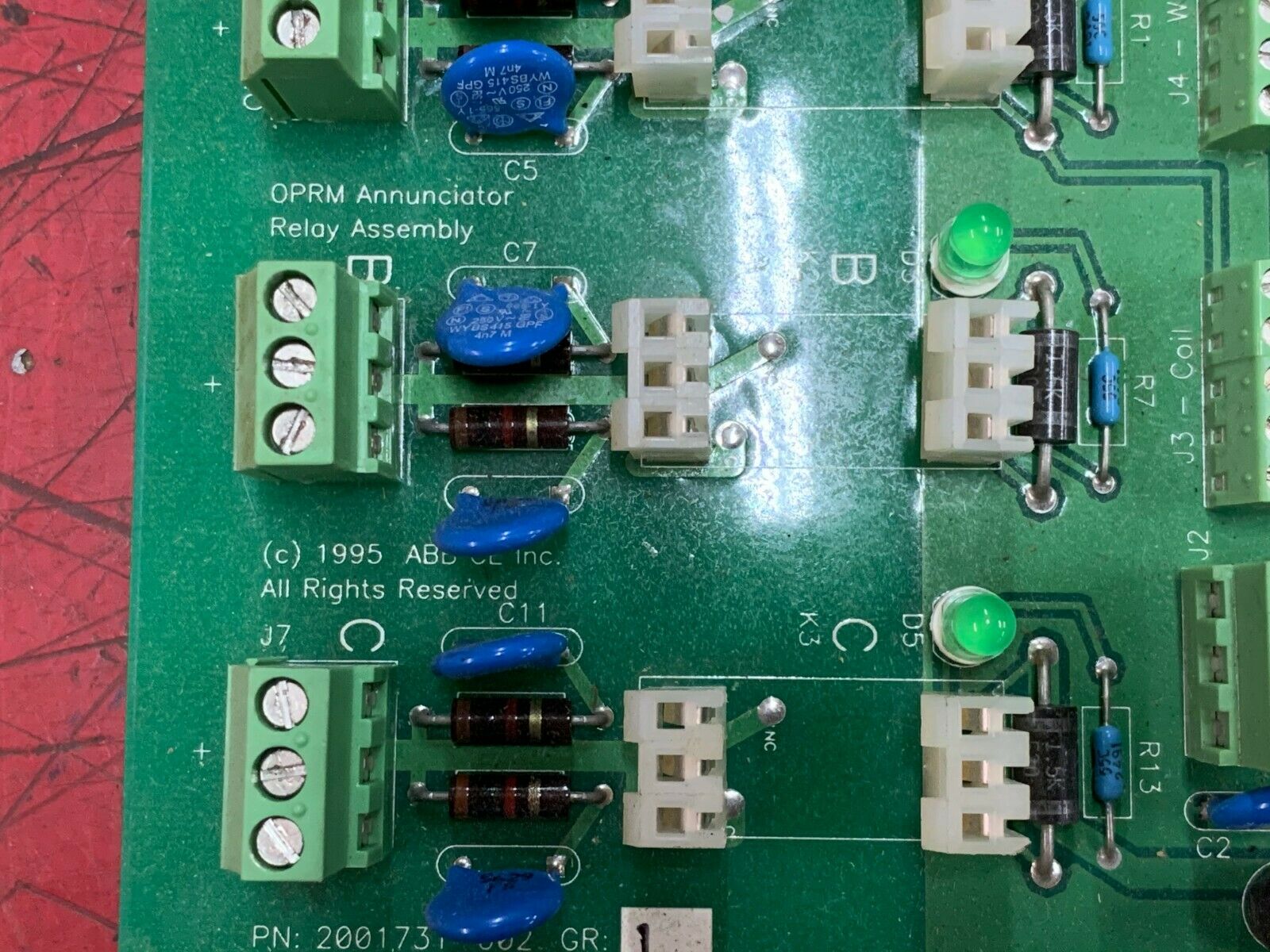 NEW NO BOX ABB CIRCUIT BOARD 2001731-002