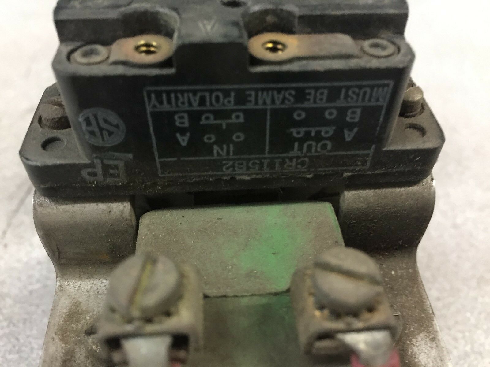 USED GE 115VAC RELAY CR2820B111AA2