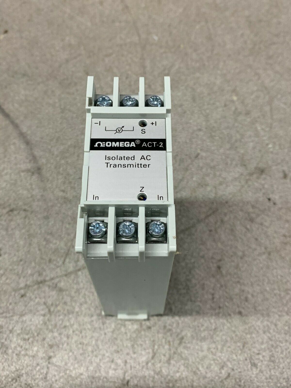 USED OMEGA ACT-2 ISOLATED AC TRANSMITTER DRA-ACT-21