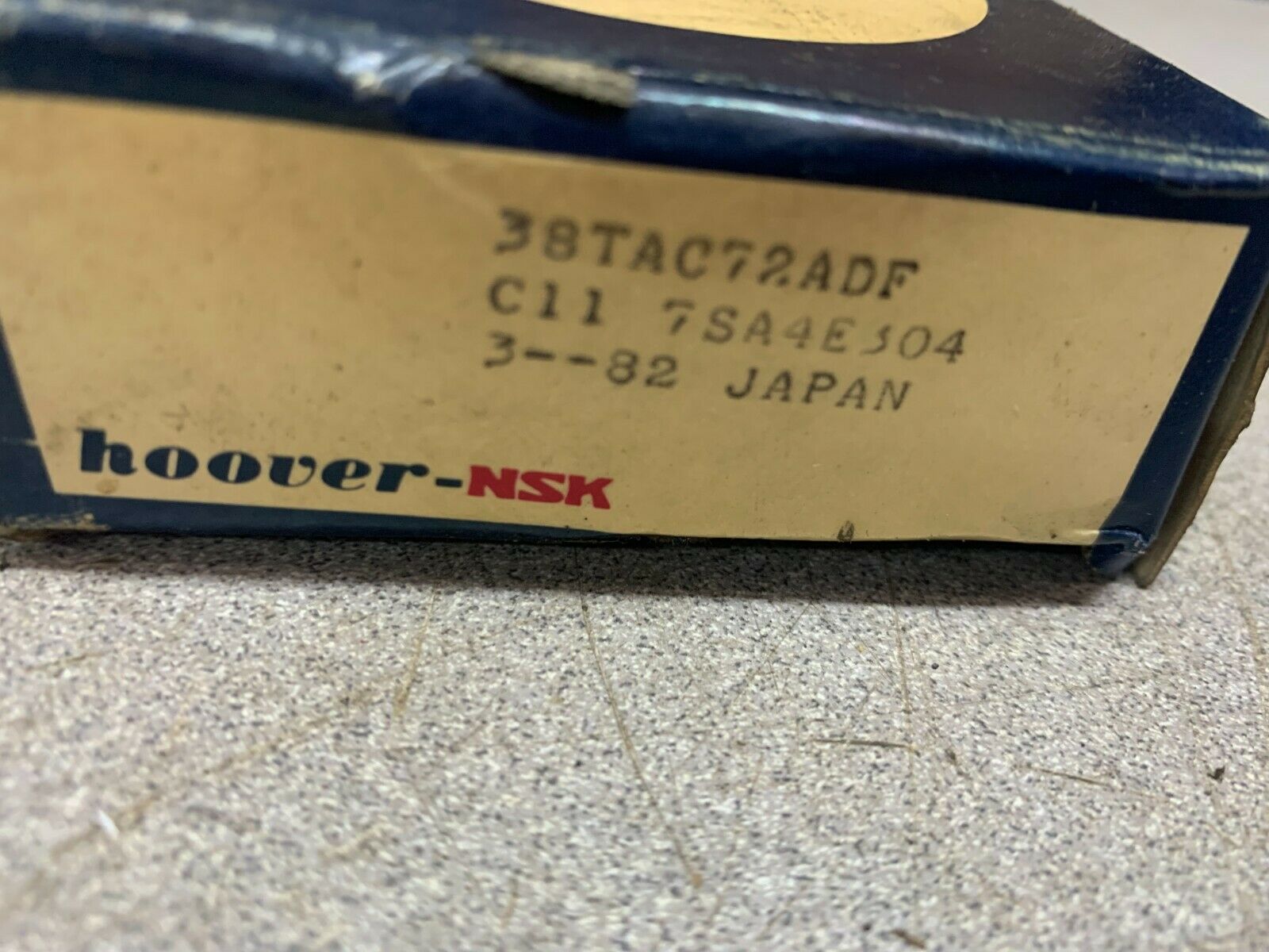 NEW IN BOX NSK PART 38TAC72ADF