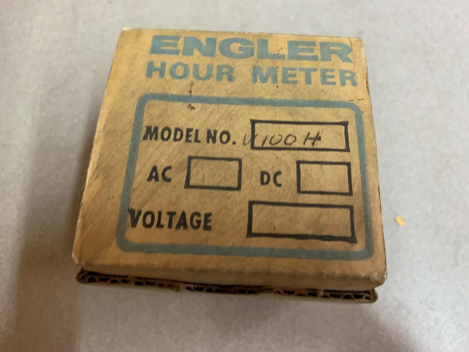 NEW IN BOX ENGLER PANEL METER V100H