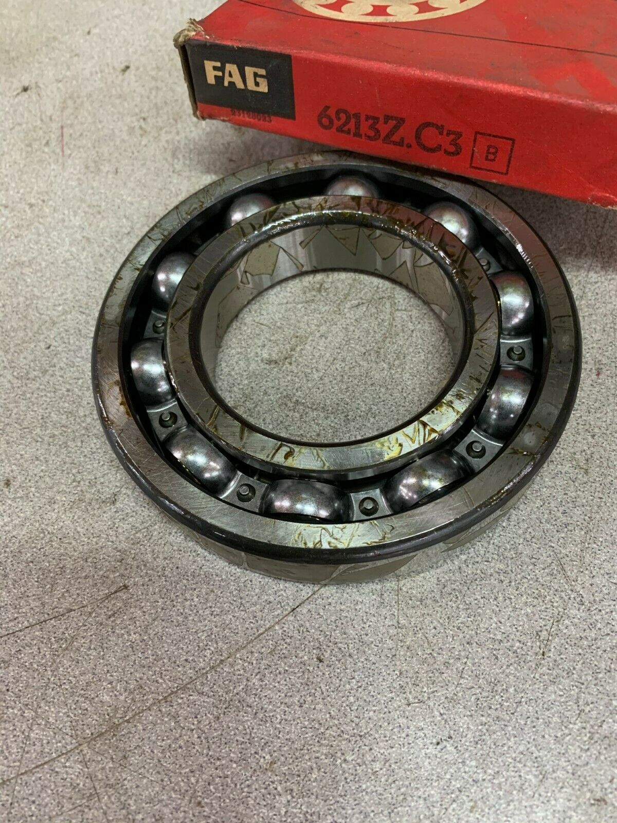 NEW IN BOX FAG ROLLER BEARING 6213Z.C3