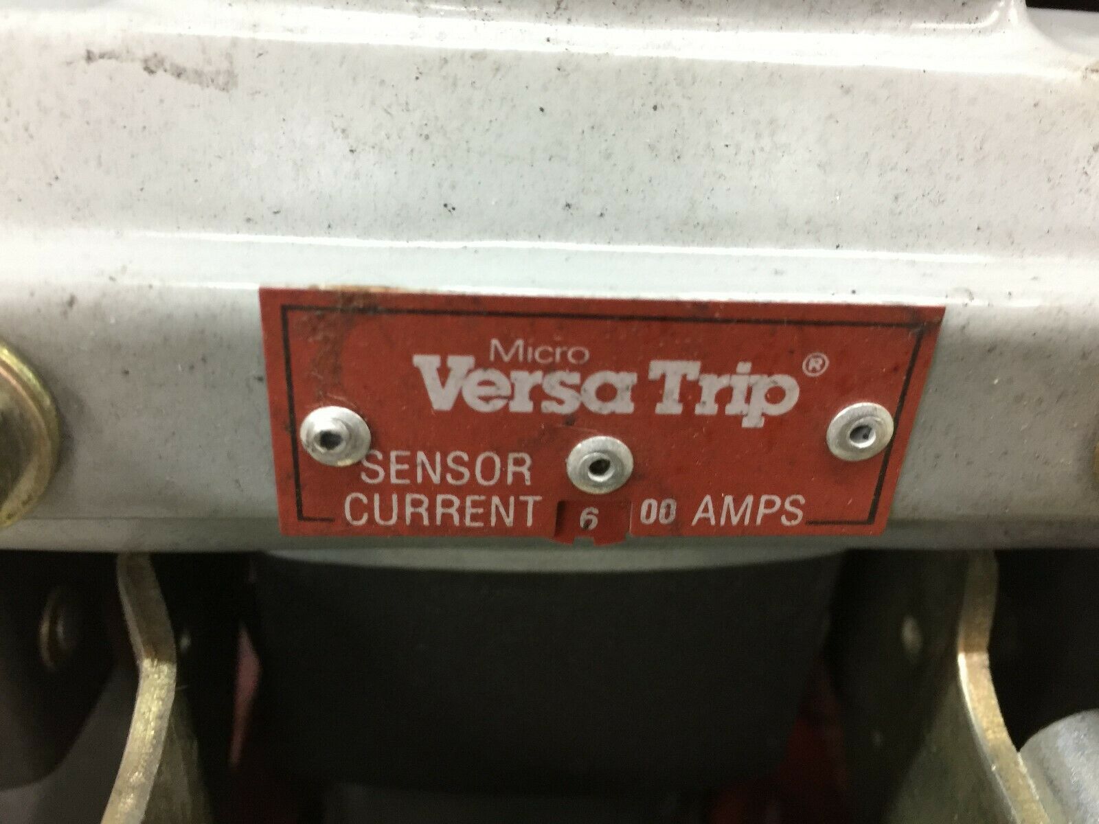 USED GE VERSA TRIP 600AMP AIR BREAKER AK 10-25-1