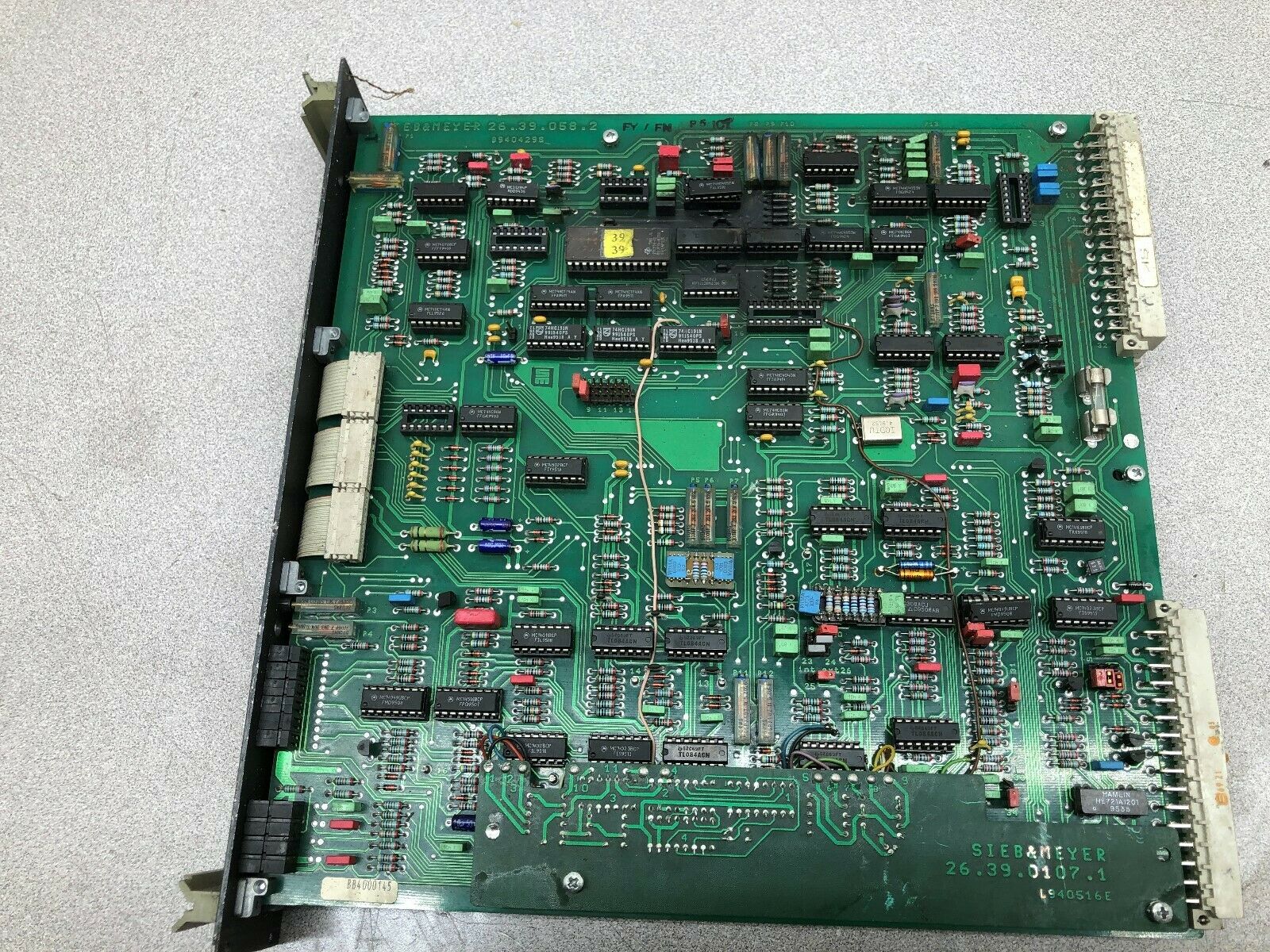 USED SIEB & MEYER SERVO AMPLIFIER 26.39.023.6