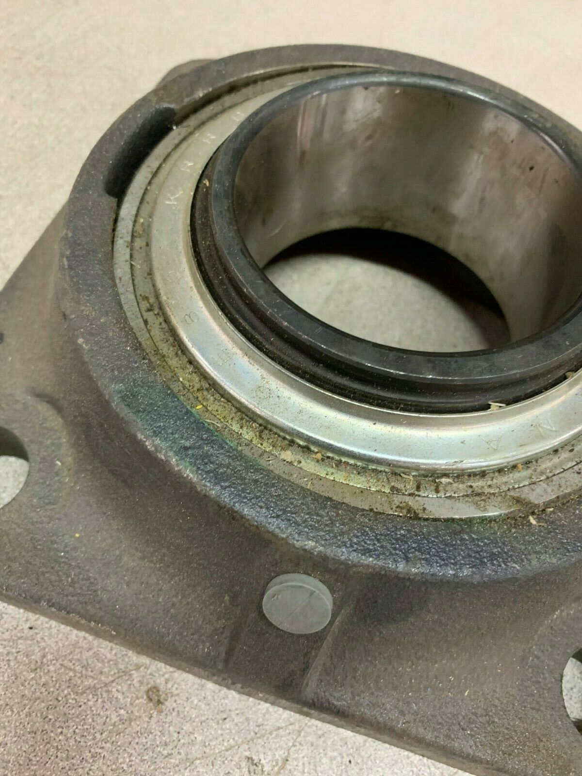 NEW NO BOX INA 4-BOLT FLANGE BEARING WITH GE80 KRRB INSERT