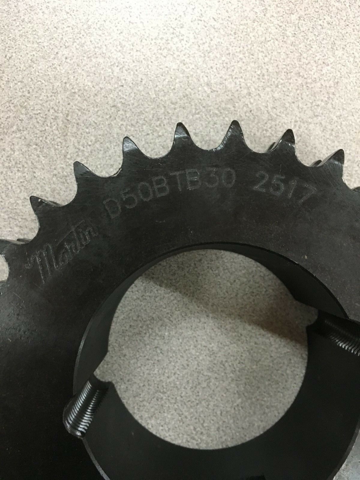 NEW NO BOX MARTIN DOUBLE ROW SPROCKET D50BTB30 2517