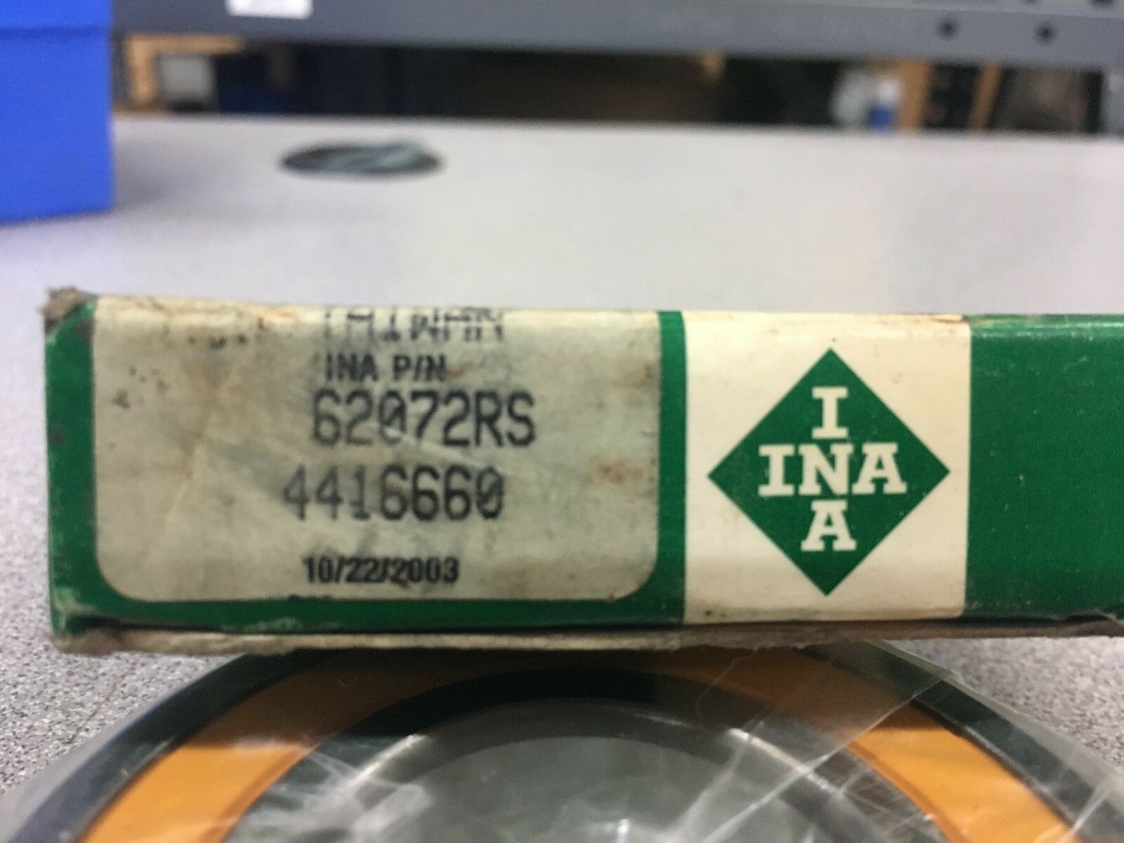 NEW IN BOX INA BEARING 62072RS