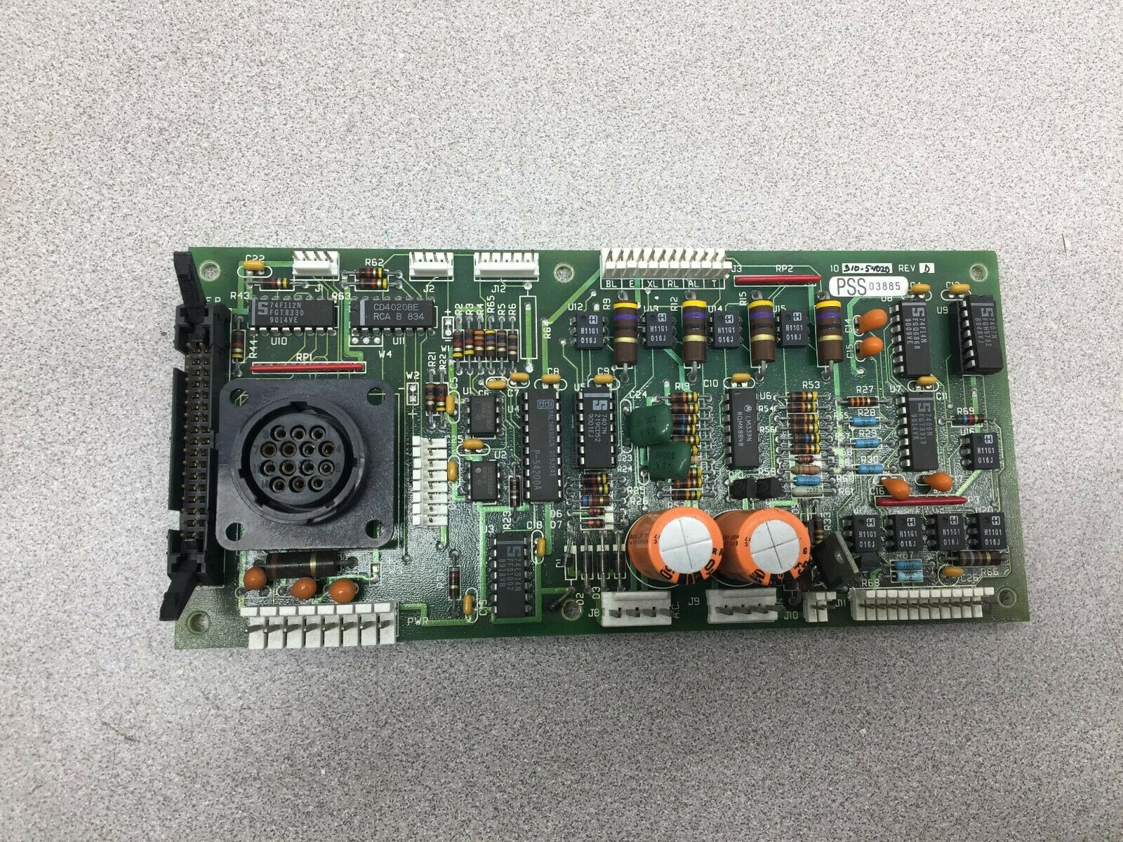 USED ADEPT TECH INTERFACE BOARD 10310-54020