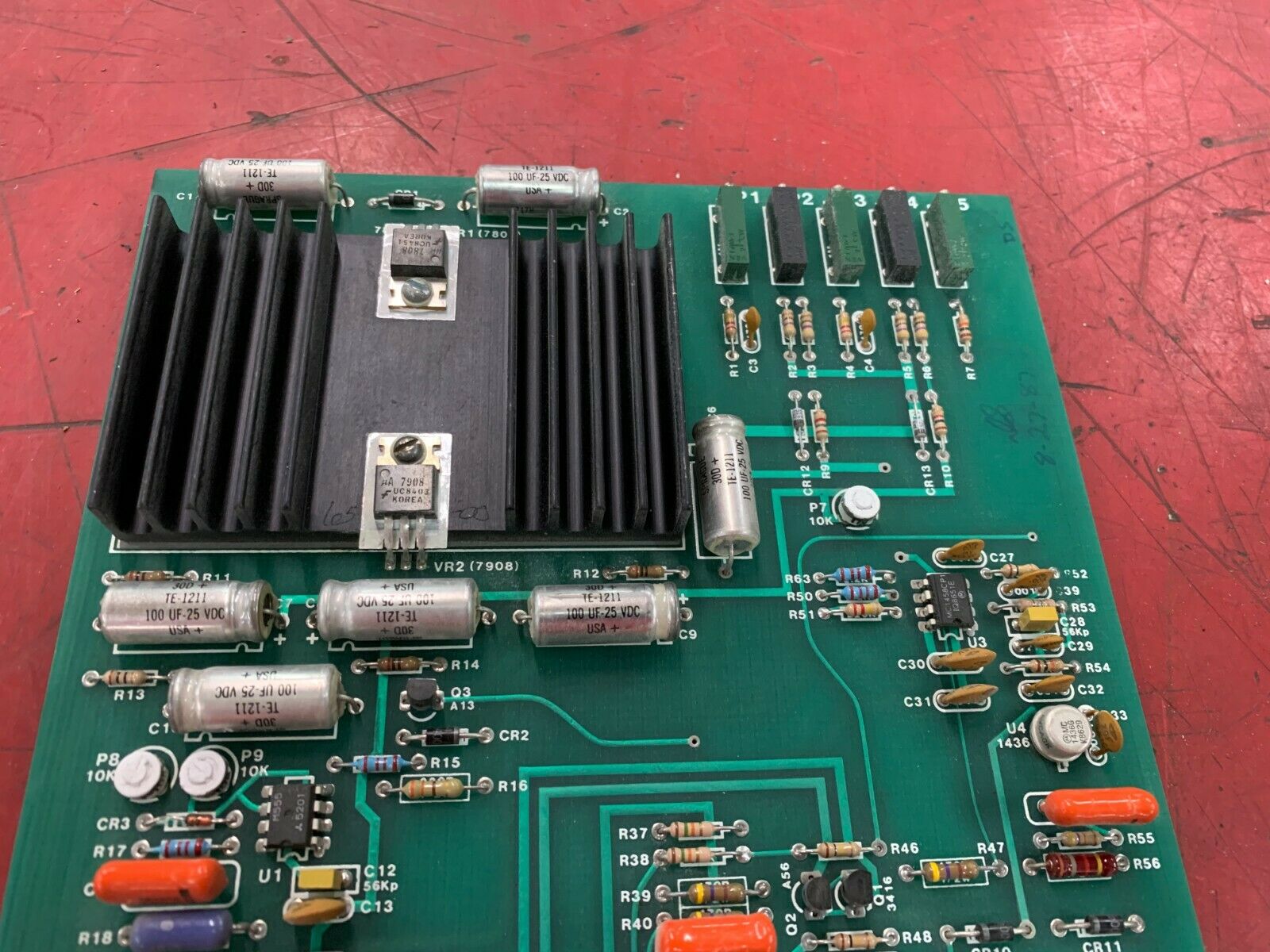 USED WEB PRINTING AMPLIFIER BOARD CIRCUIT BOARD 800-024-10