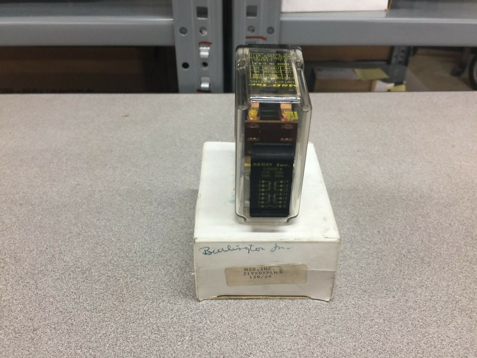 NEW IN BOX MSD RELAY 219XDXPLM