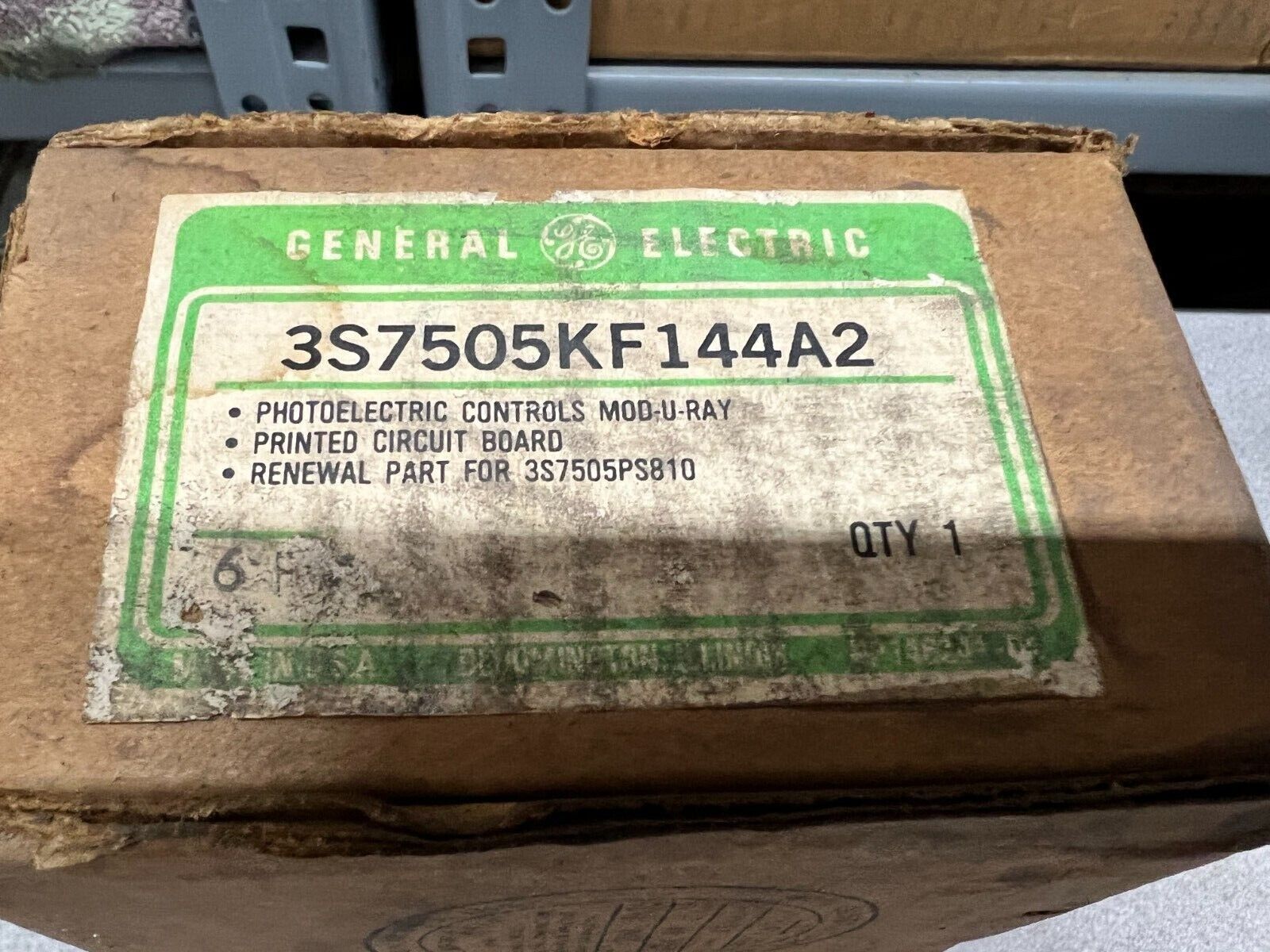 NEW IN BOX GE CIRCUIT BOARD 3S7505KF144A2