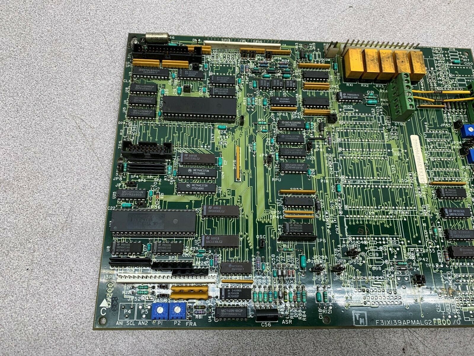 USED GENERAL ELECTRIC F31X139APMALG2FR00/0 APPLICATION BOARD 531X139APMANG2