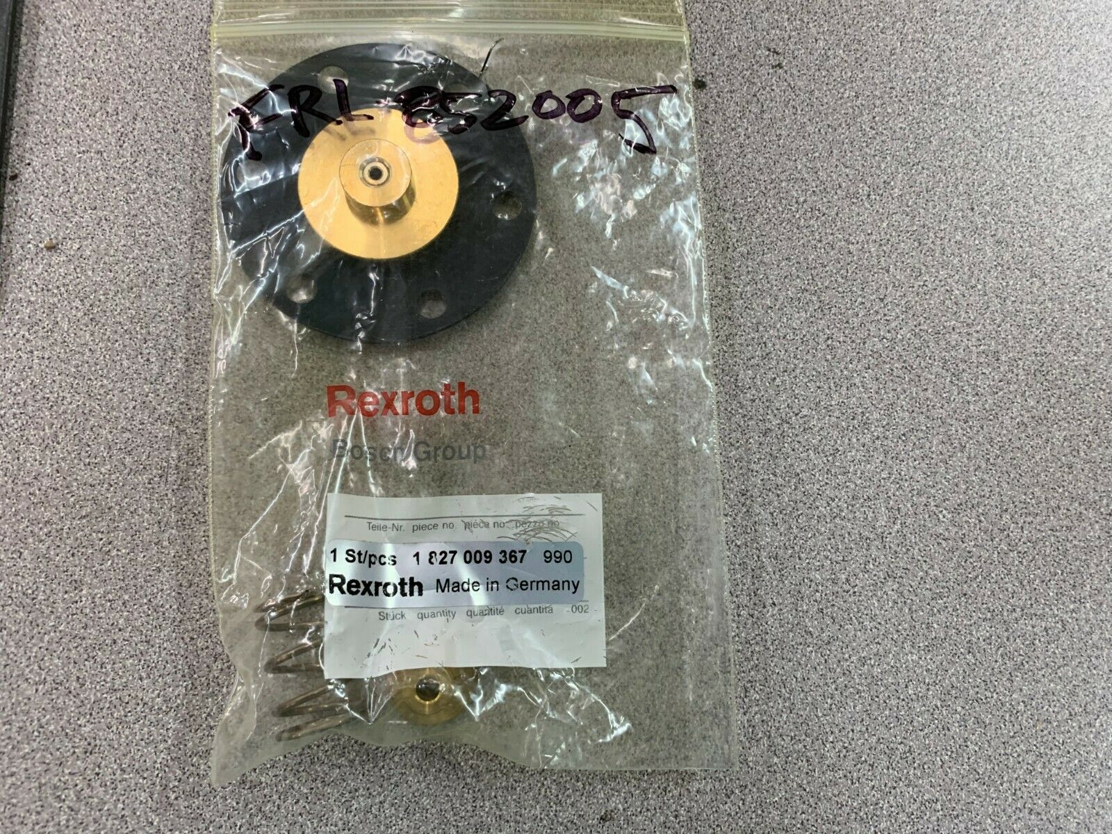 NEW IN BAG REXROTH REPAIR KIT 1 827 009 367 990