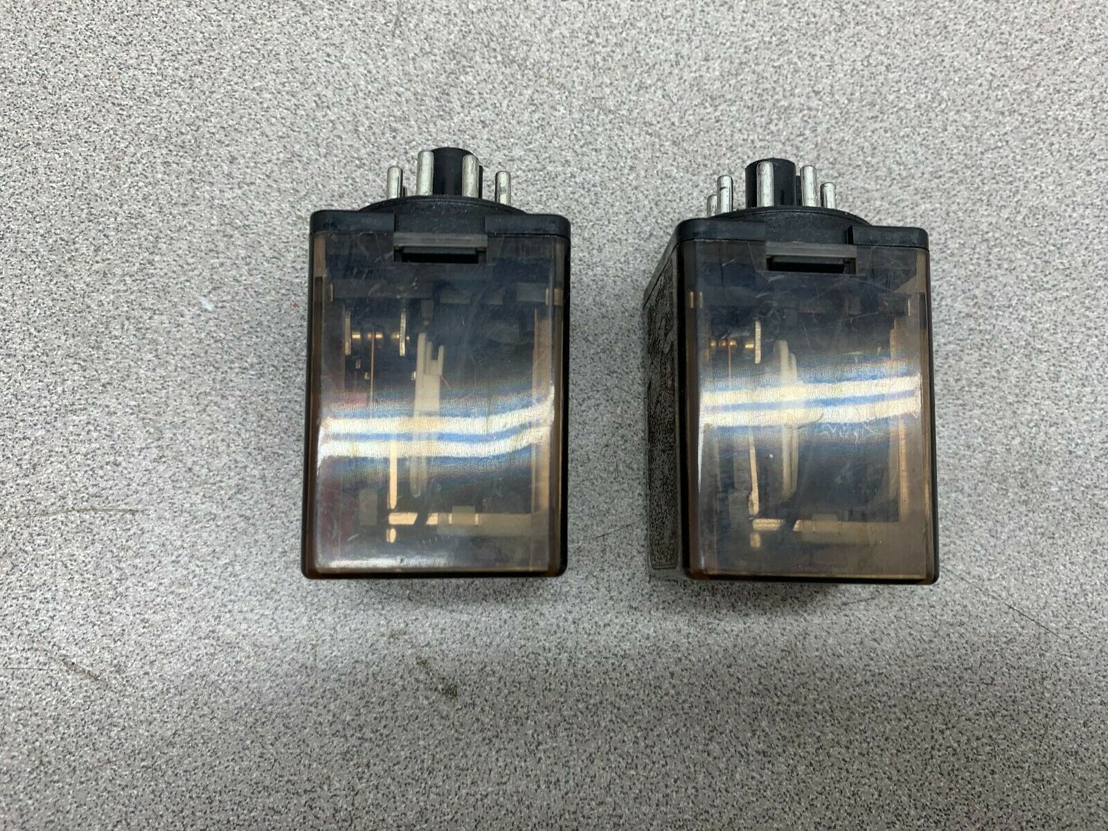 LOT OF 2 USED SYRELEC RELAY RPTL 2C8 110A