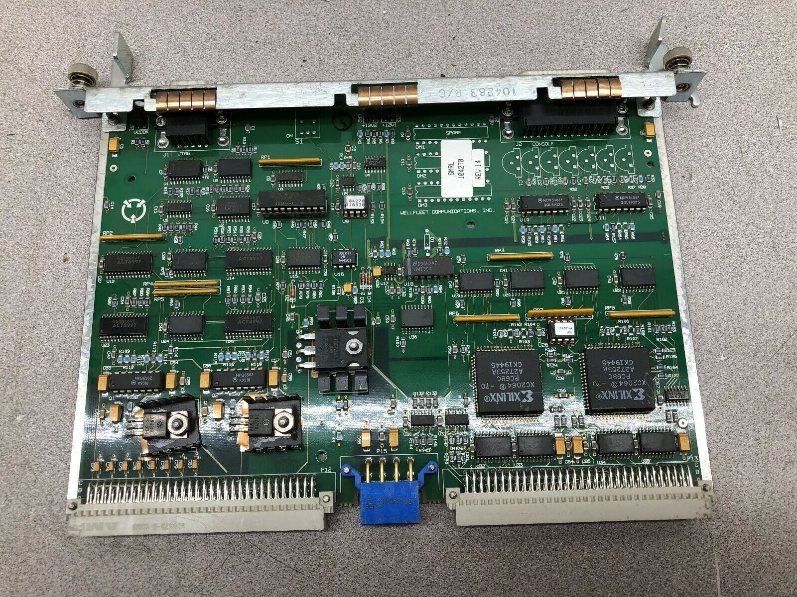 USED BAY NETWORKS SYSTEM RESORCE MODULE CARD P104270  /  SRML 75000