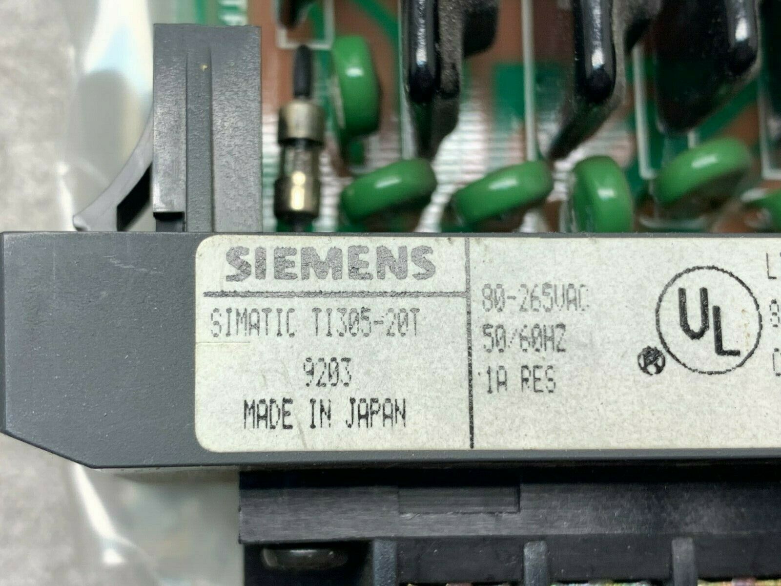 USED SIEMENS OUTPUT MODULE T1305-20T