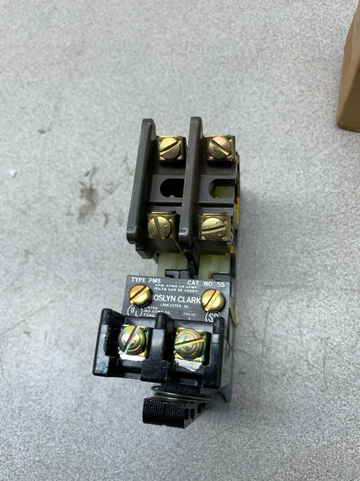 NEW IN BOX JOSLYN CLARK TYPE PMS 5S SLIM JIM RELAY 5SWW-76