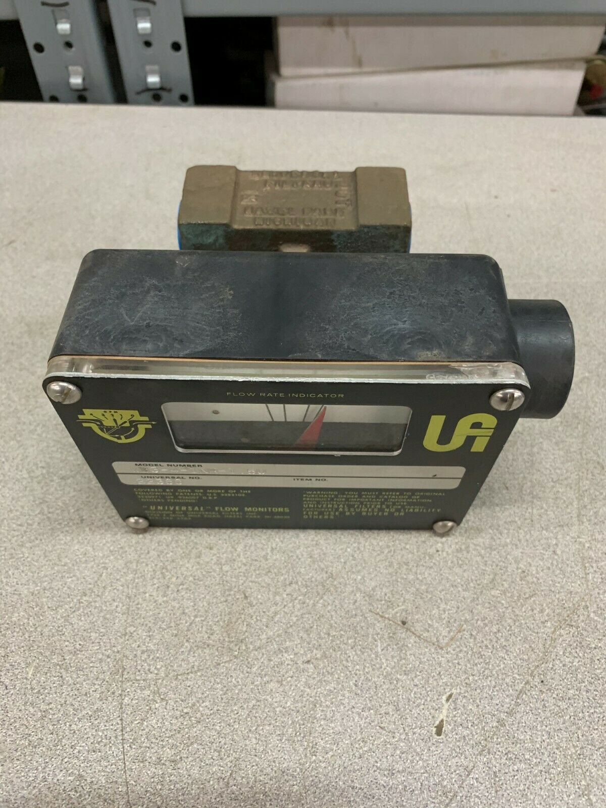 NEW NO BOX UNIVERSAL FLOW RATE INDICATOR WB3-4-1NR-1.5U