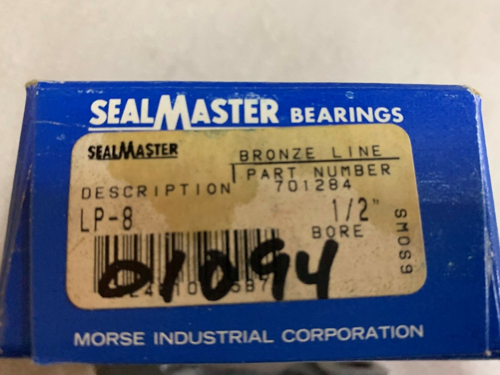 NEW IN BOX SEALMASTER BEARING LP-8