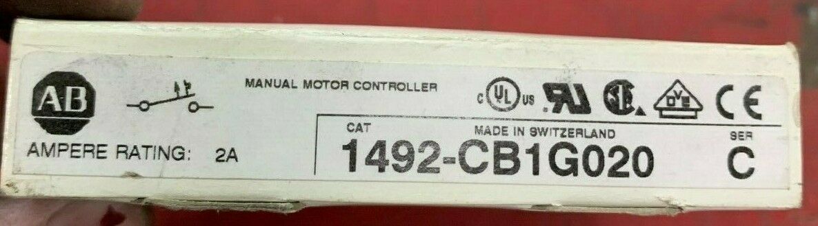 NEW IN BOX ALLEN BRADLEY CIRCUIT BREAKER 1492-CB1G020 SERIES C