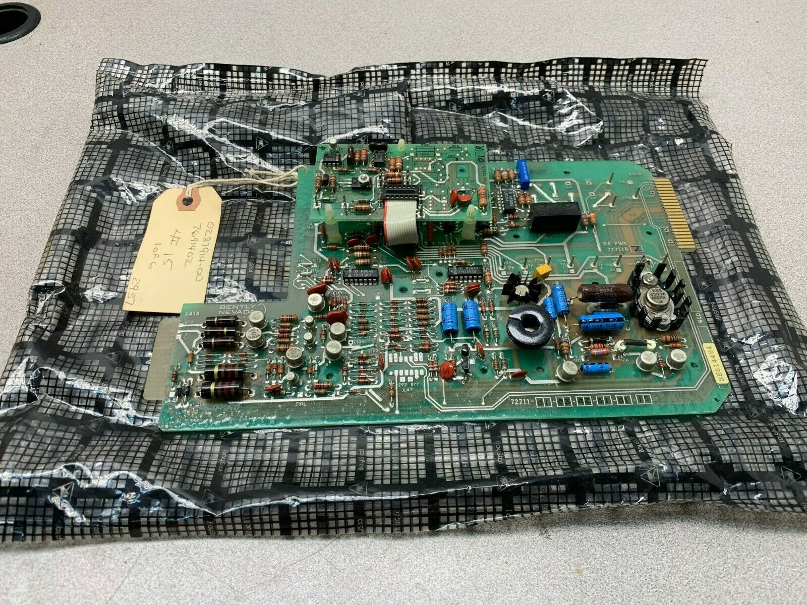 NEW NO BOX BENTLY NEVADA 72711-01-03-02-01-01-15 CIRCUIT BOARD PWA 72711BZ