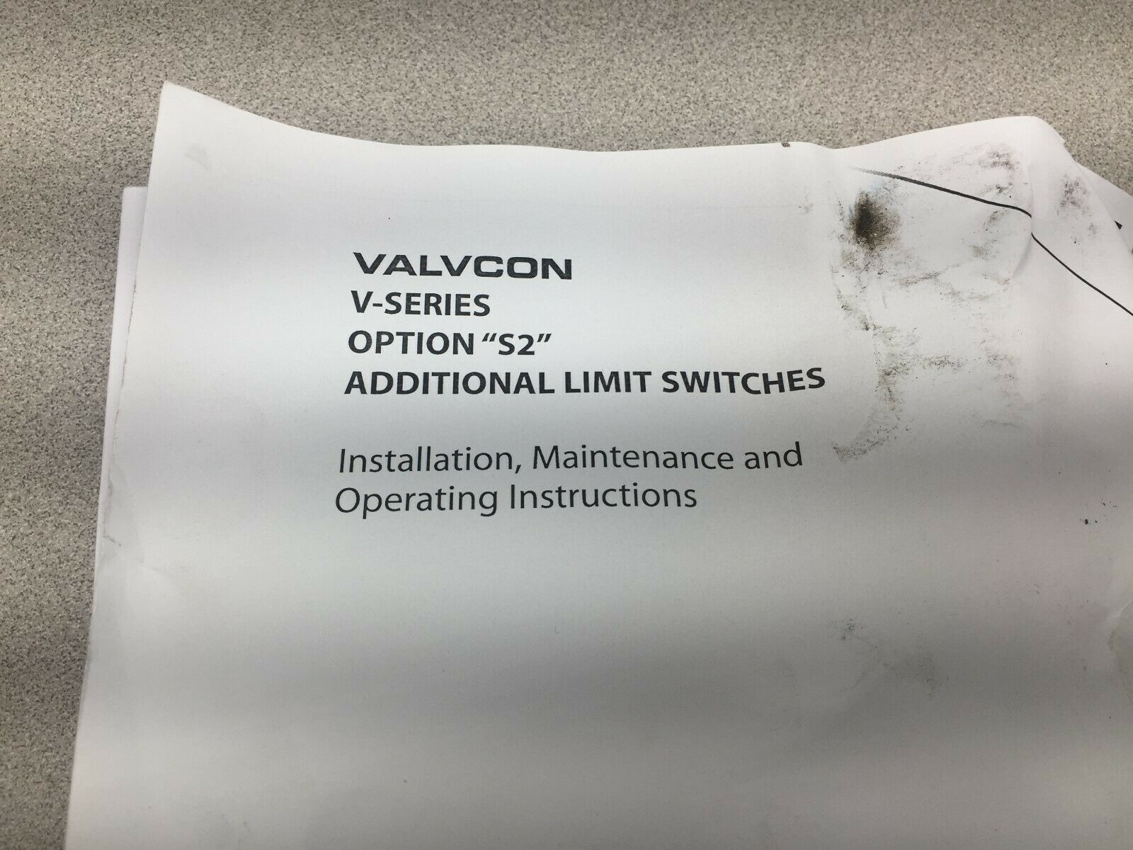 NEW IN BOX VALVCON 115VAC 1500IN LB VALVE ACTUATOR LVWX1500IKS2N115AC