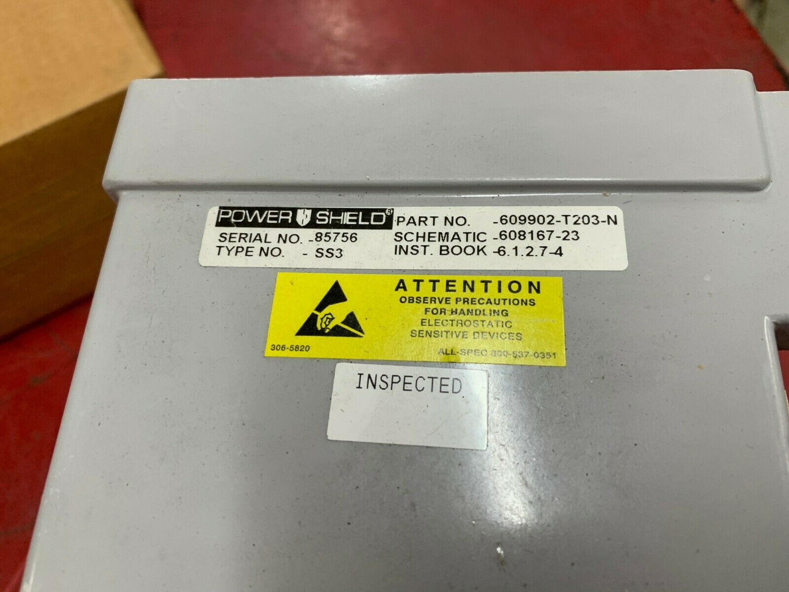 NEW IN BOX ABB POWER SHIELD SOLID STATE TRIP 609902-T203-N