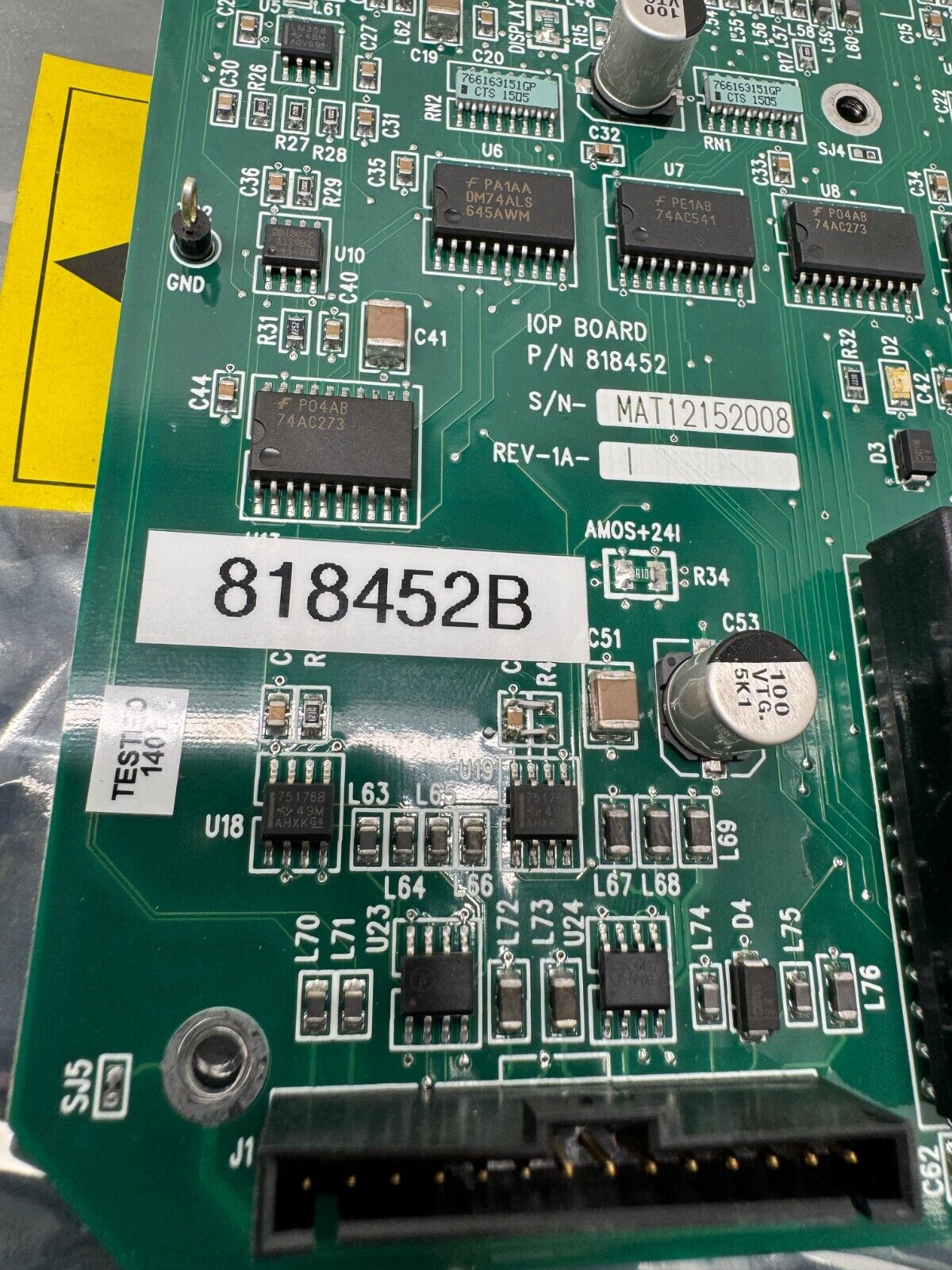 NEW NO BOX ERIEZ MAGNETICS IOP BOARD 818452