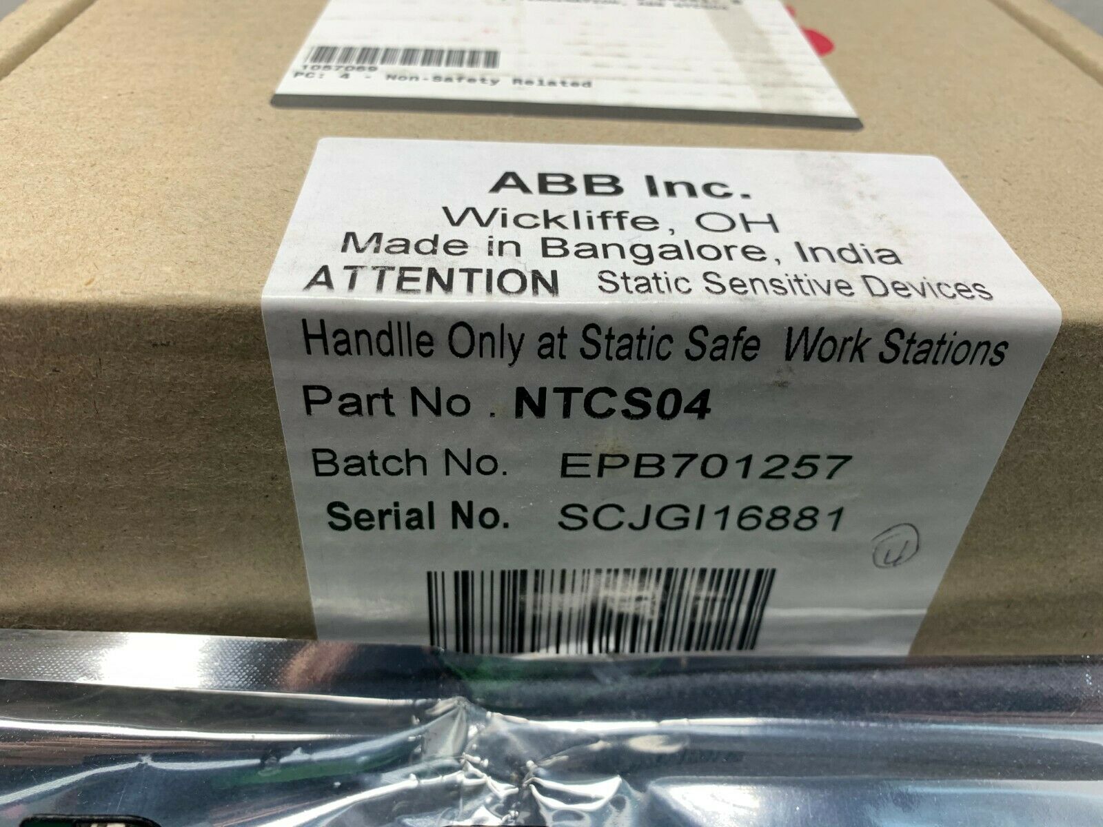 NEW IN BOX ABB TERMINATION CIRCUIT BOARD NTCS04