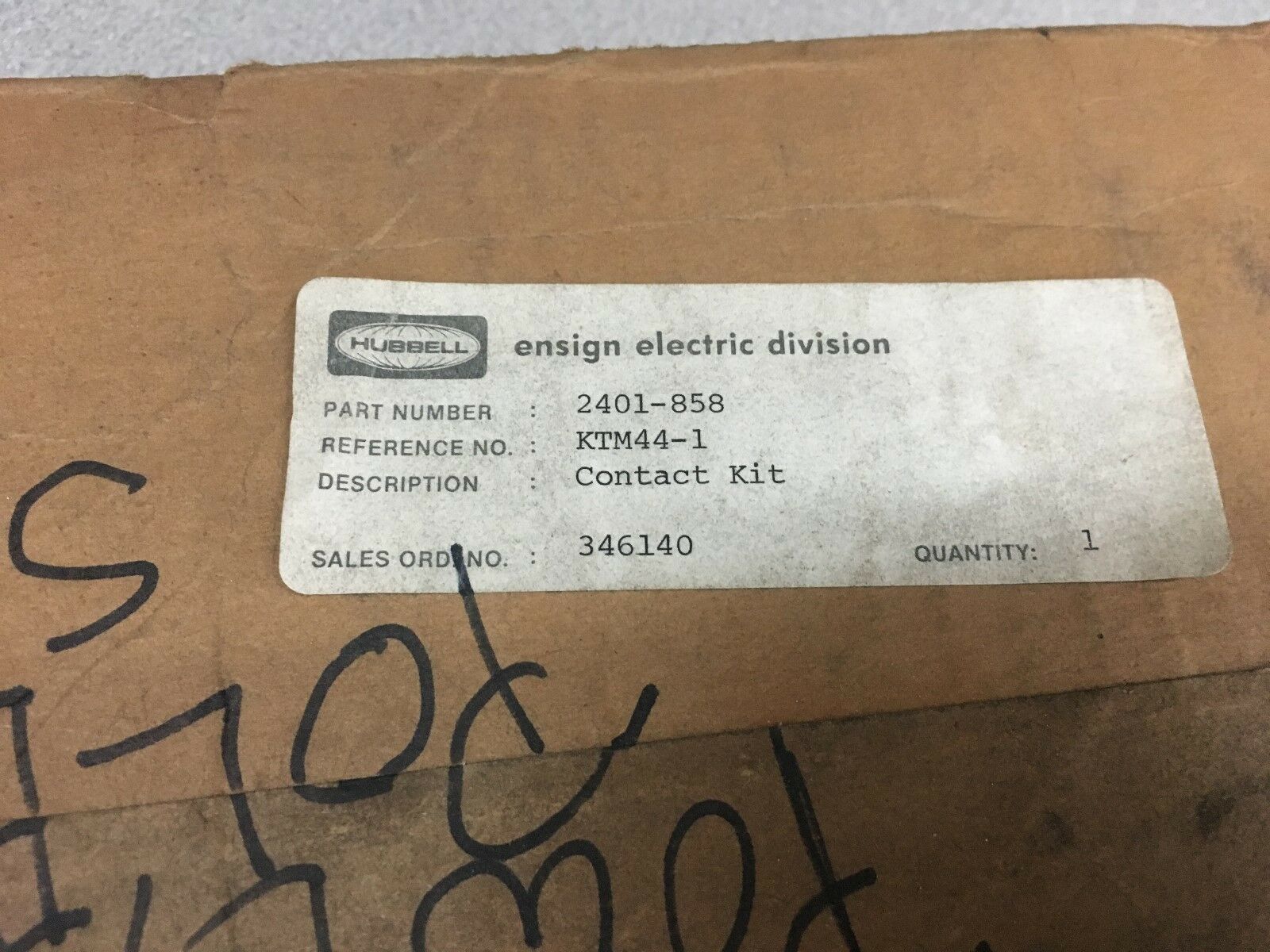 NEW IN BOX SYLVANIA Auxiliary Contact CLARK KTM44-1