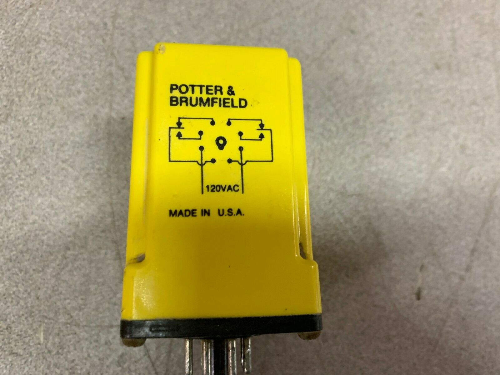 USED POTTER & BRUMFIELD RELAY CDA-38-70012